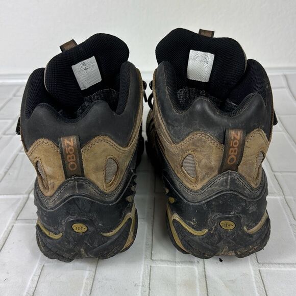 Oboz B Hiking Boots Dry Waterproof Mens 11.5 Sawtooth Waterproof Athletic Brown - Picture 5 of 10
